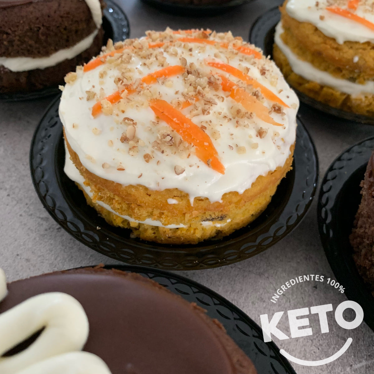 MiniCake Zanahoria Keto Minimarketo