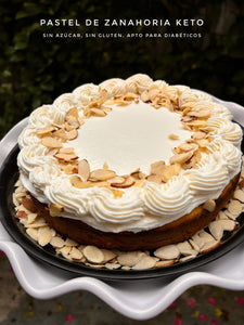 Pastel de Zanahoria Keto (familiar)