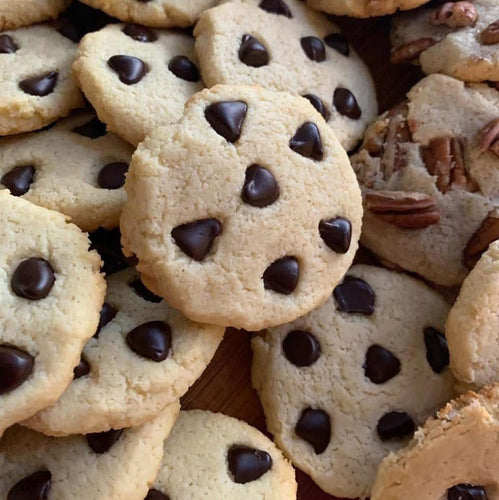 Galletas con Chispas de Chocolate Keto