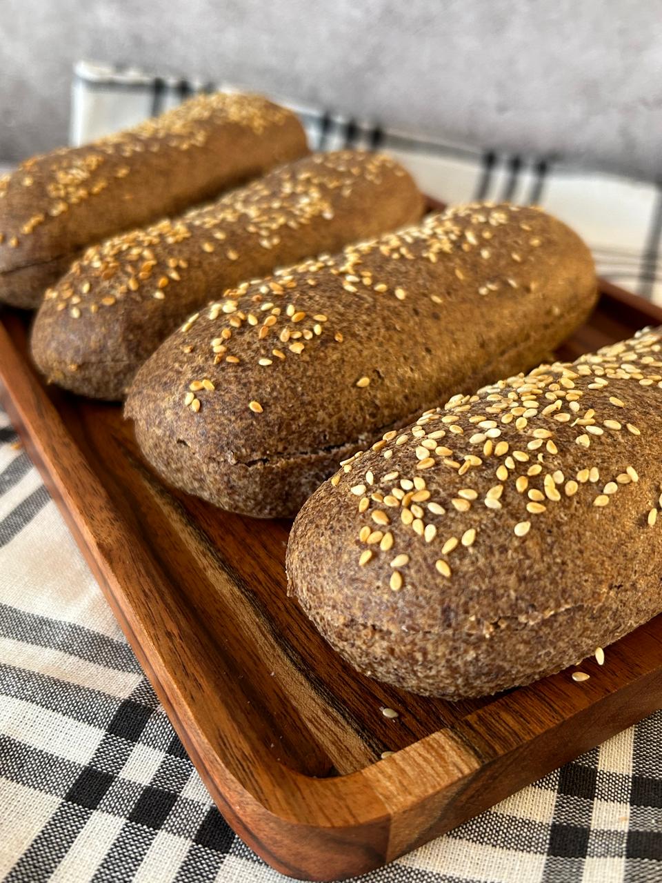 Pan para Hot Dog keto