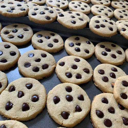 Galletas con Chispas de Chocolate Keto