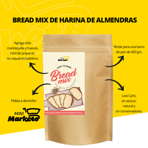 Bread Mix de Harina de Almendras Keto