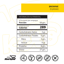 Cargar imagen en el visor de la galería, Brownie Keto