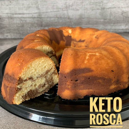 Rosca Marmoleada Keto