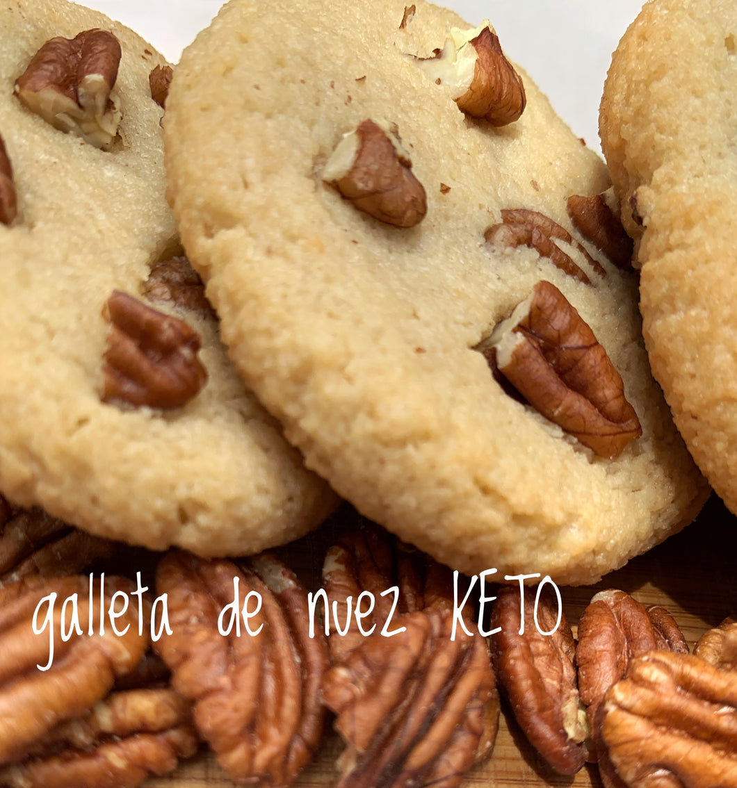 Galletas de Nuez Keto