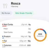 Cargar imagen en el visor de la galería, Rosca Marmoleada Keto