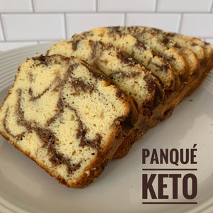 Panqué Marmoleado Keto