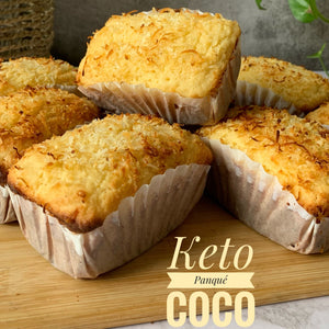 Panquecitos de Coco Keto