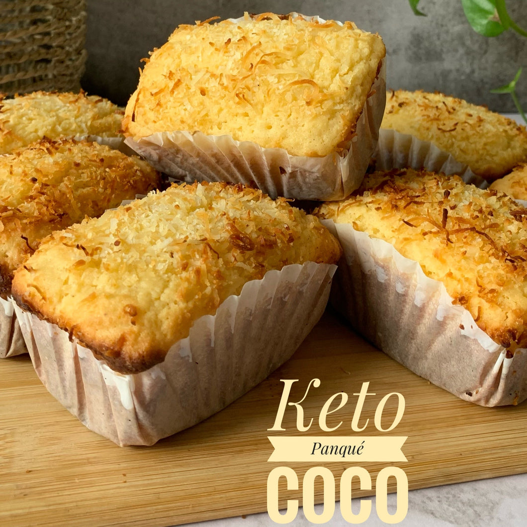 Panquecitos de Coco Keto