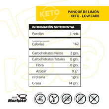 Cargar imagen en el visor de la galería, Panqué de Limón Keto