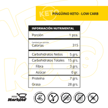 Cargar imagen en el visor de la galería, MiniCake Pingüino Keto